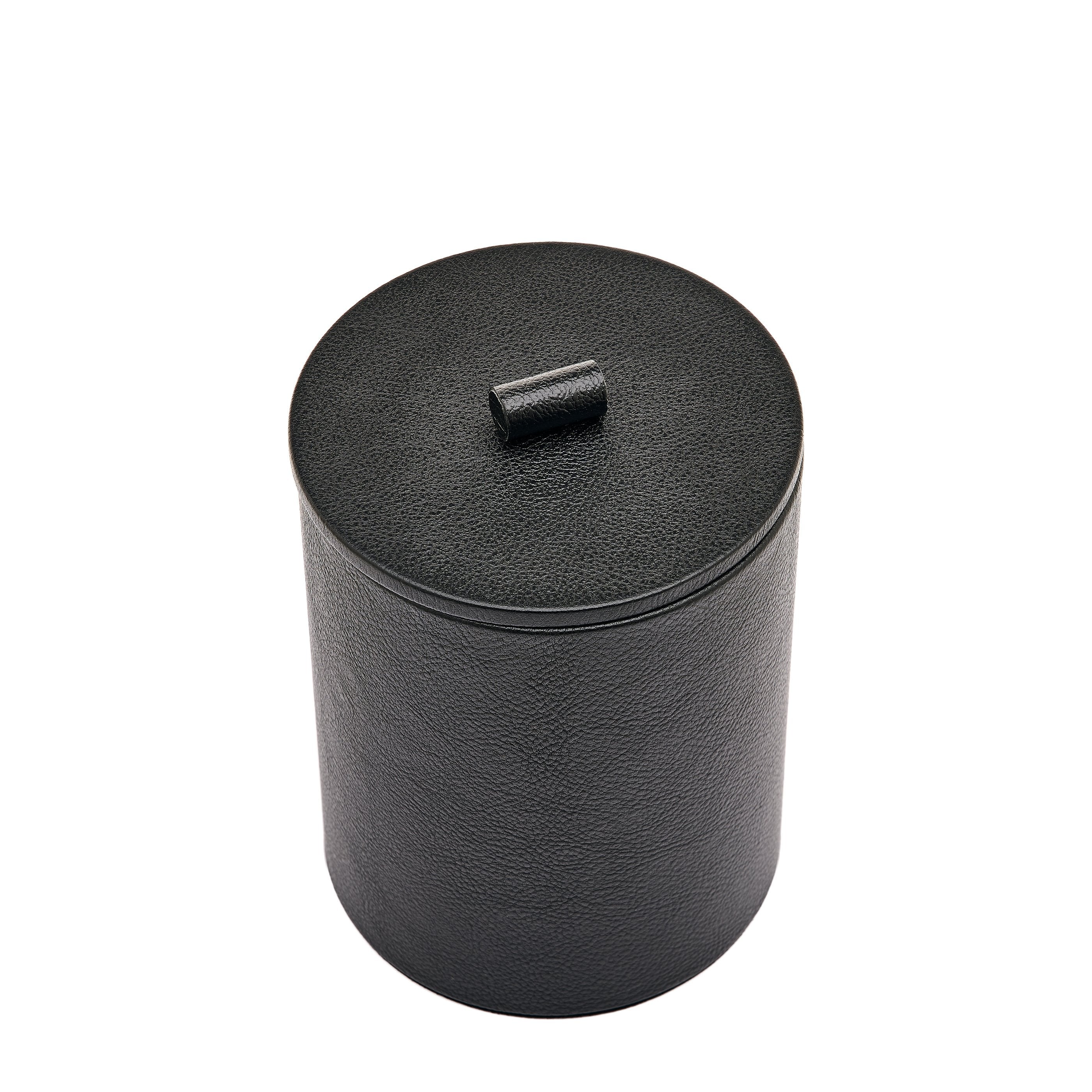 Home | Accessorio per la casa in pelle colore nero