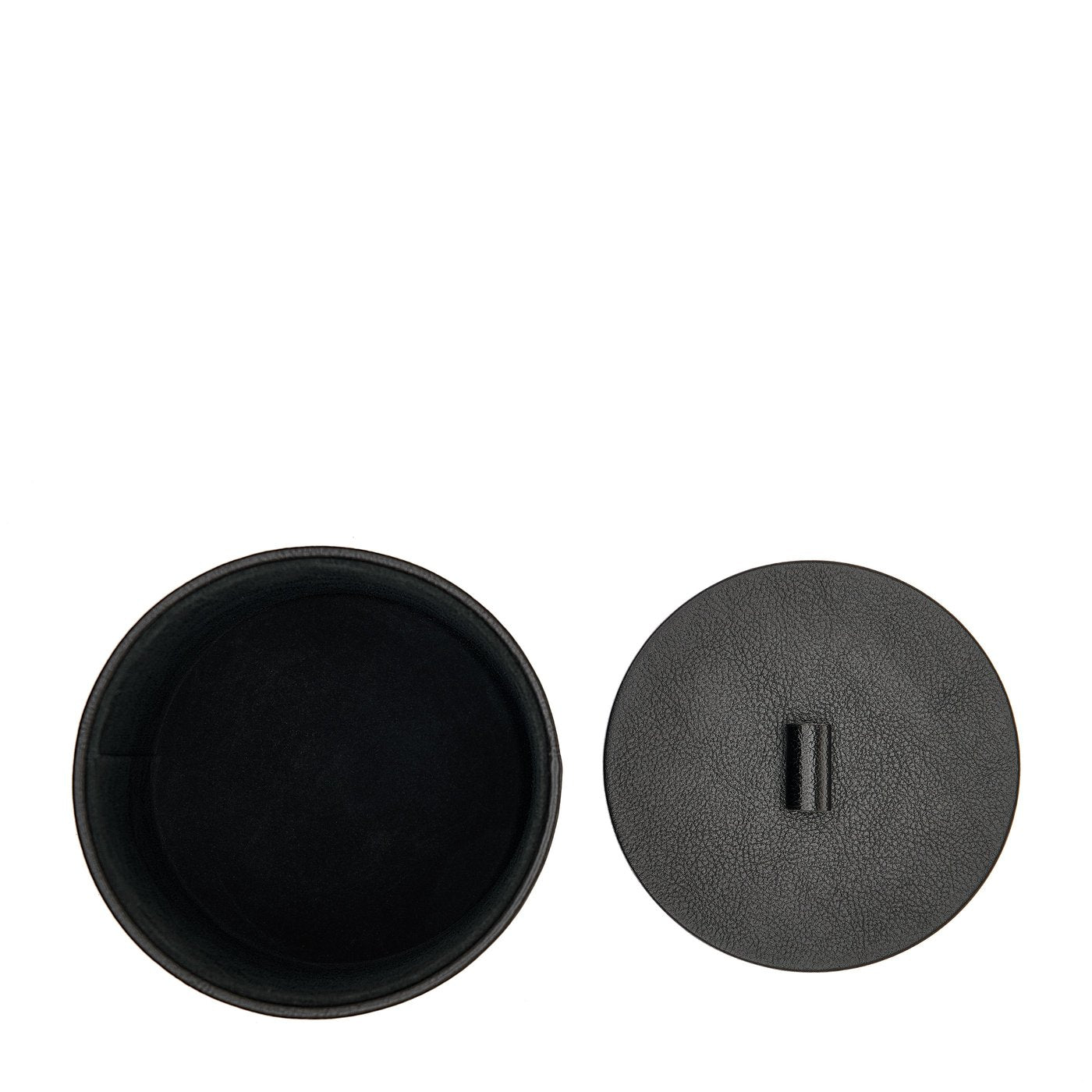 Home | Accessorio per la casa in pelle colore nero