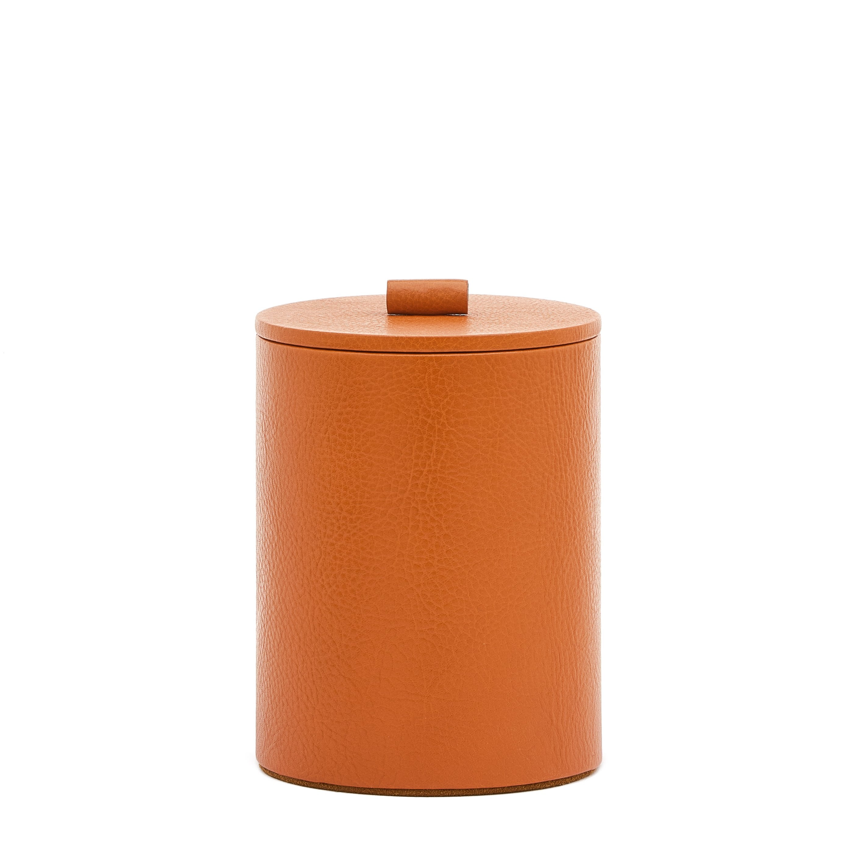 Home | Accessorio per la casa in pelle colore caramello