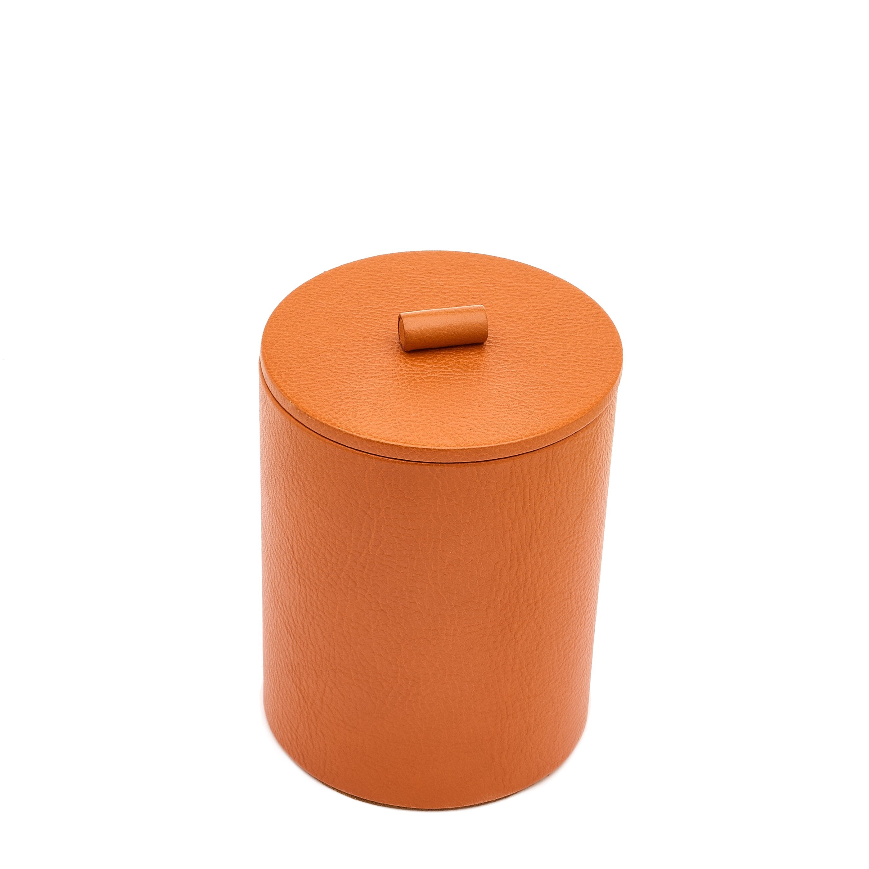 Home | Accessorio per la casa in pelle colore caramello