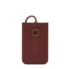 Tessa | Women's i-tech accessory in leather color black cherry