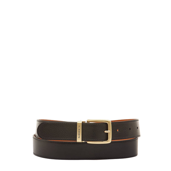 Esperia | Women's belt in leather color caramel
