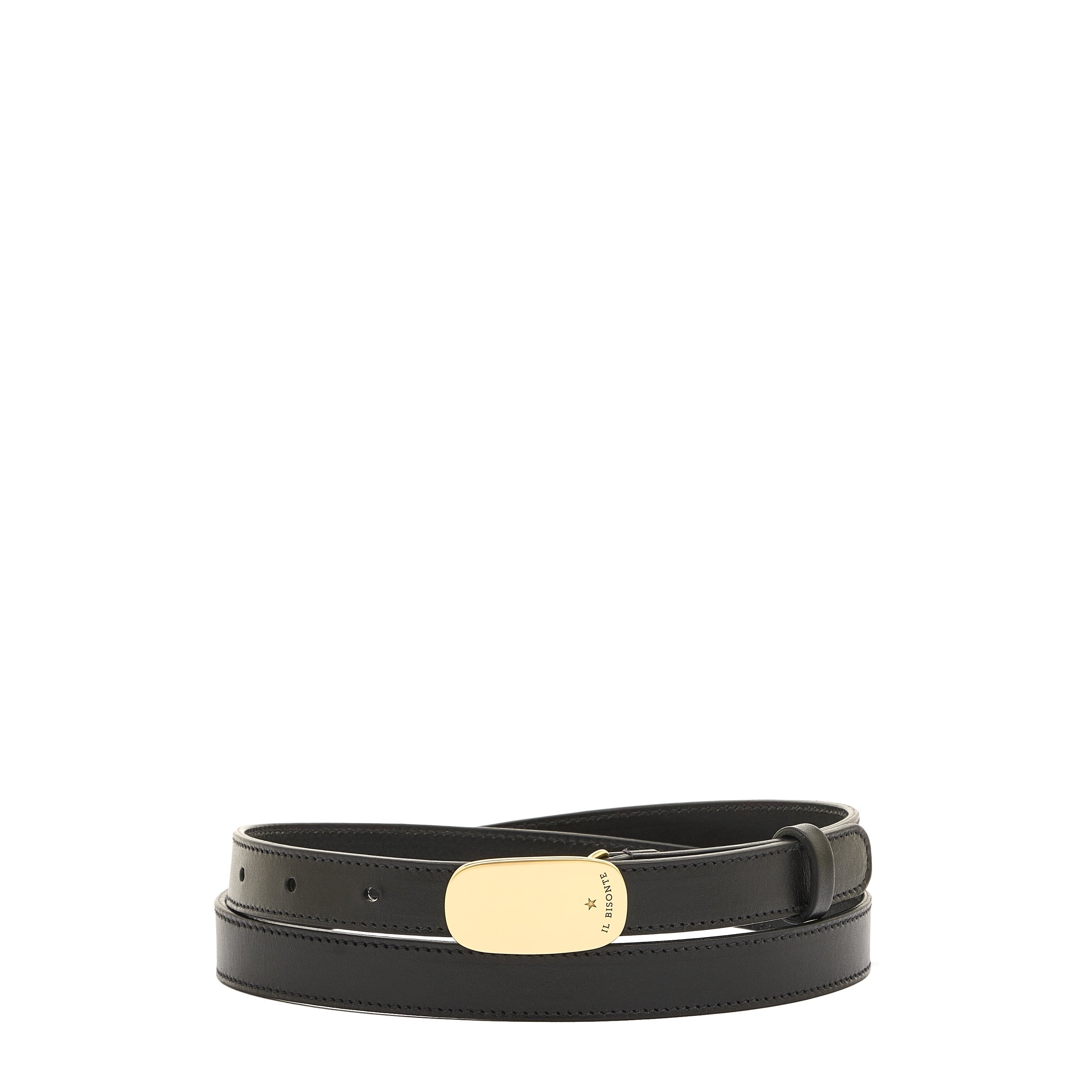 Atelier | Women's belt in leather color black