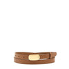 Atelier | Women's belt in leather color chocolate