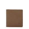 Albinia | Men's Bi-Fold Wallet in Calf Leather color Light Grey