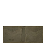 Feniglia | Men's bi-fold wallet in vintage leather color forest