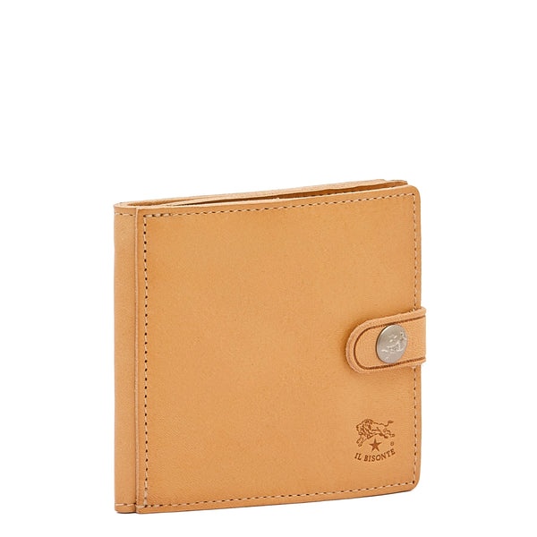 Men's bi-fold wallet  color natural