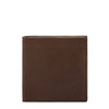 Galileo | Men's bi-fold wallet in vintage leather color coffee