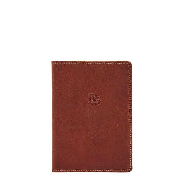 Case in vintage leather color sepia