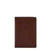 Porta Passaporto in pelle colore arabica