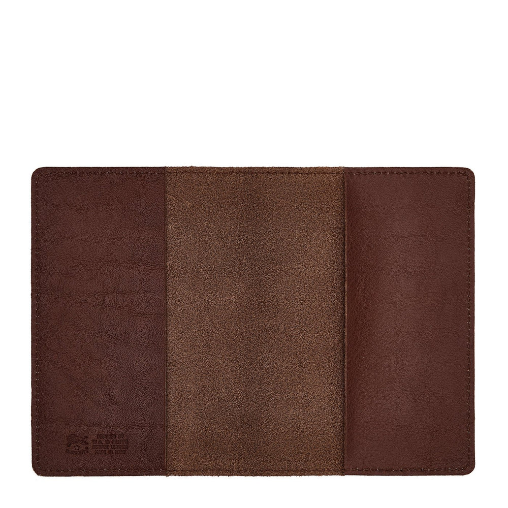 Porta Passaporto in pelle colore arabica