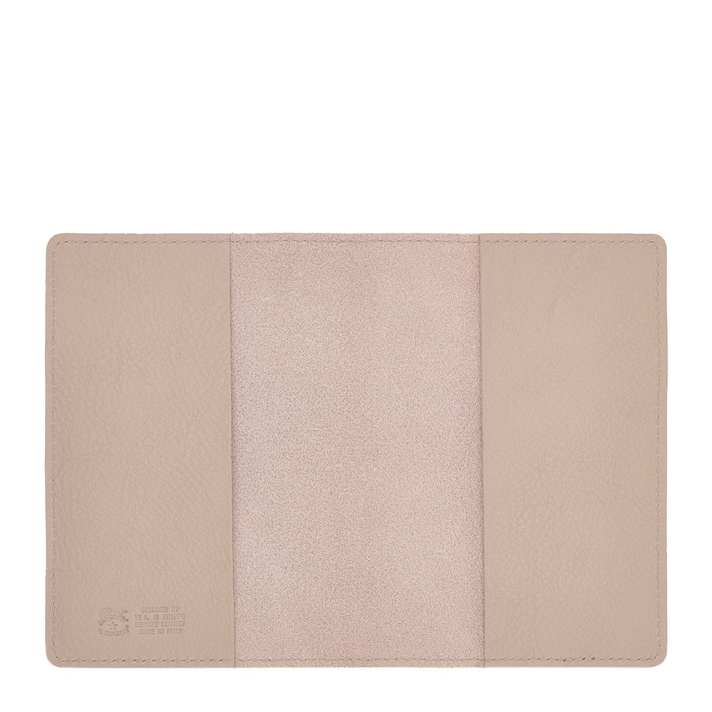 Porta Passaporto in pelle colore beige vasari