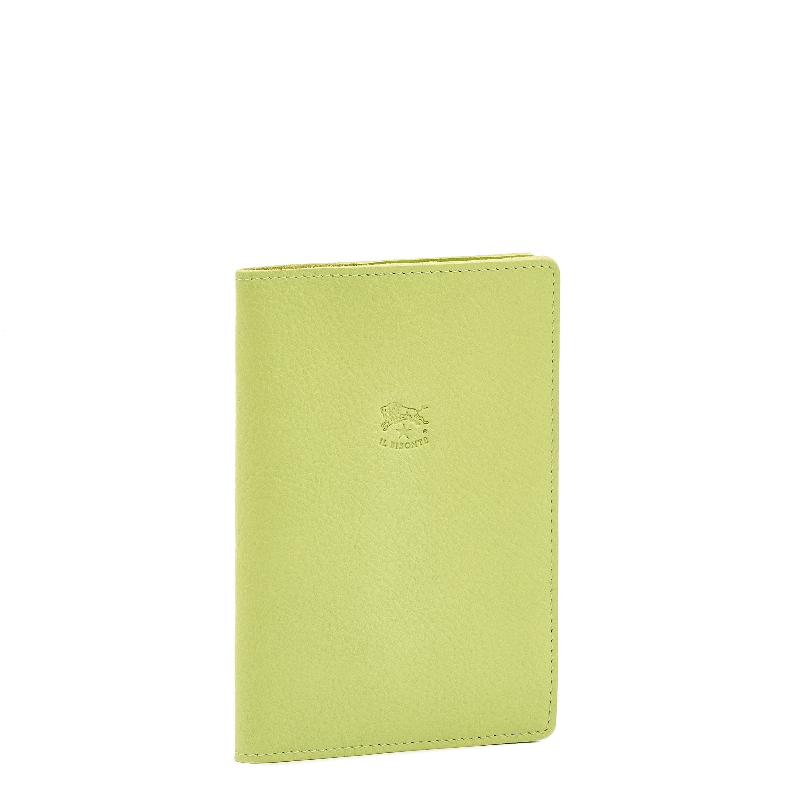Porta Passaporto In Pelle Nappa Con Blocco RFID - Cotogna Verde Scuro - Quince