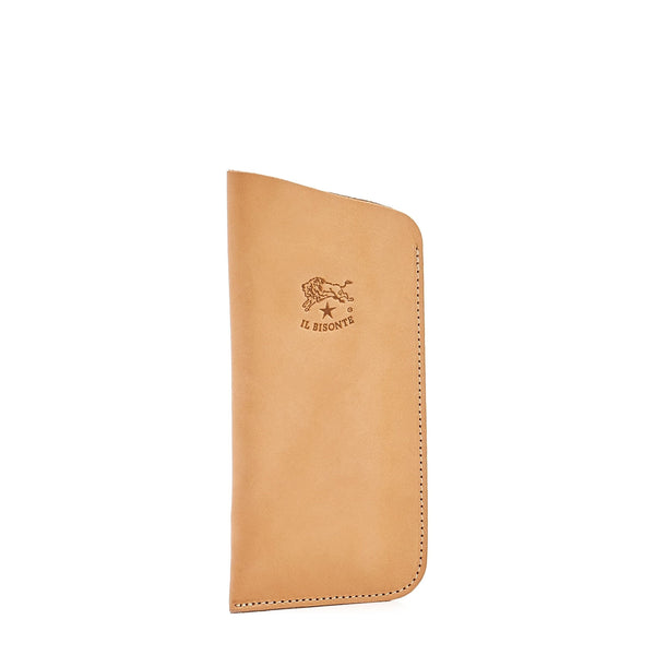 Case in calf leather color natural