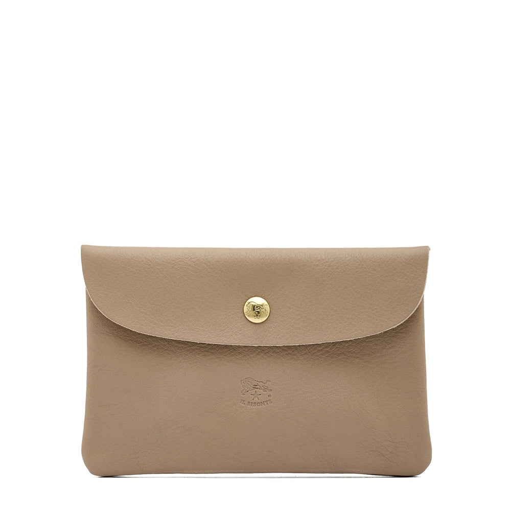 Custodia in pelle colore beige vasari