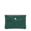 Case  in leather color green oleandro