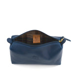 Women's case in calf leather color blue