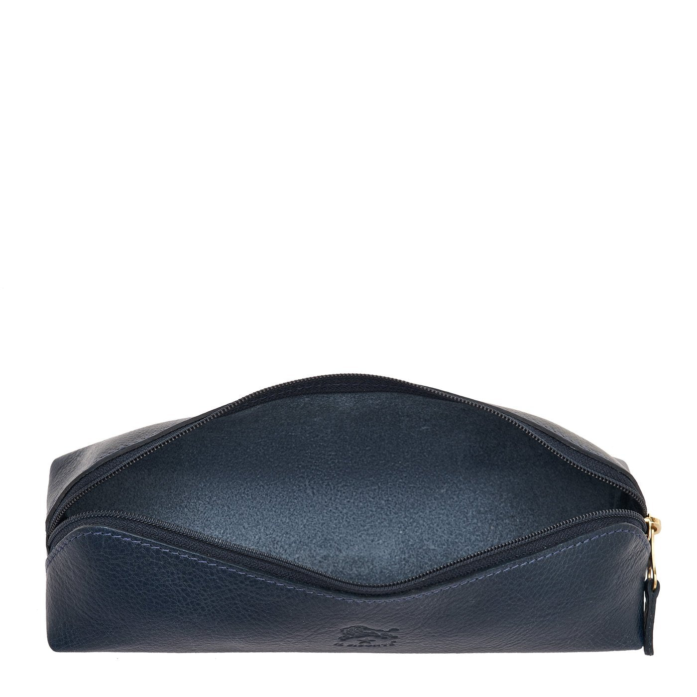 Women's case in calf leather color blue
