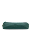 Trousse pour femme en cuir couleur vert oleandro