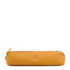 Trousse pour femme en cuir couleur jaune narciso