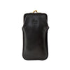 Case in calf leather color black