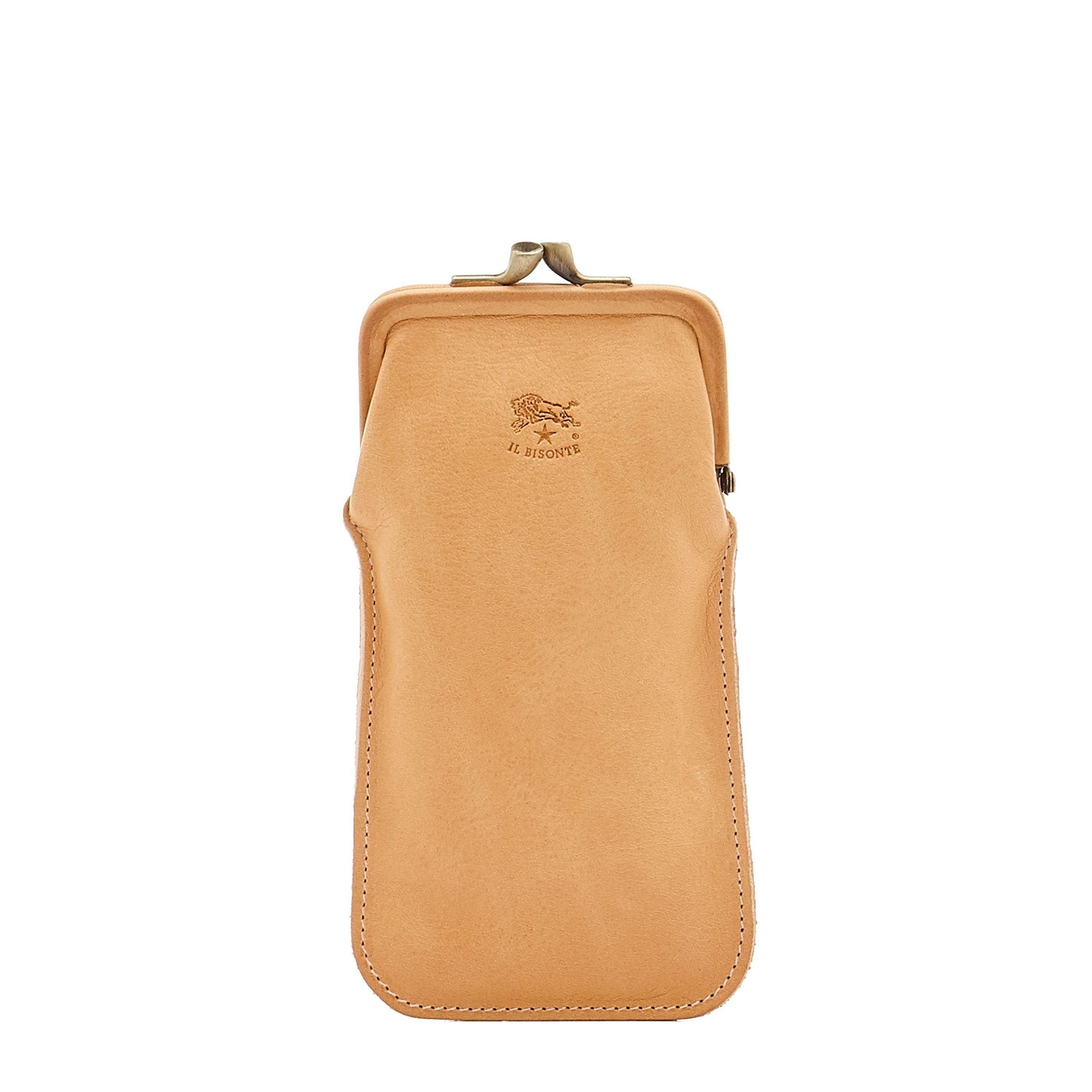 Case in calf leather color natural