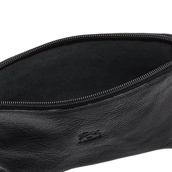 Women's case in calf leather color black