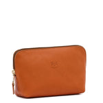 Women's case in calf leather color caramel