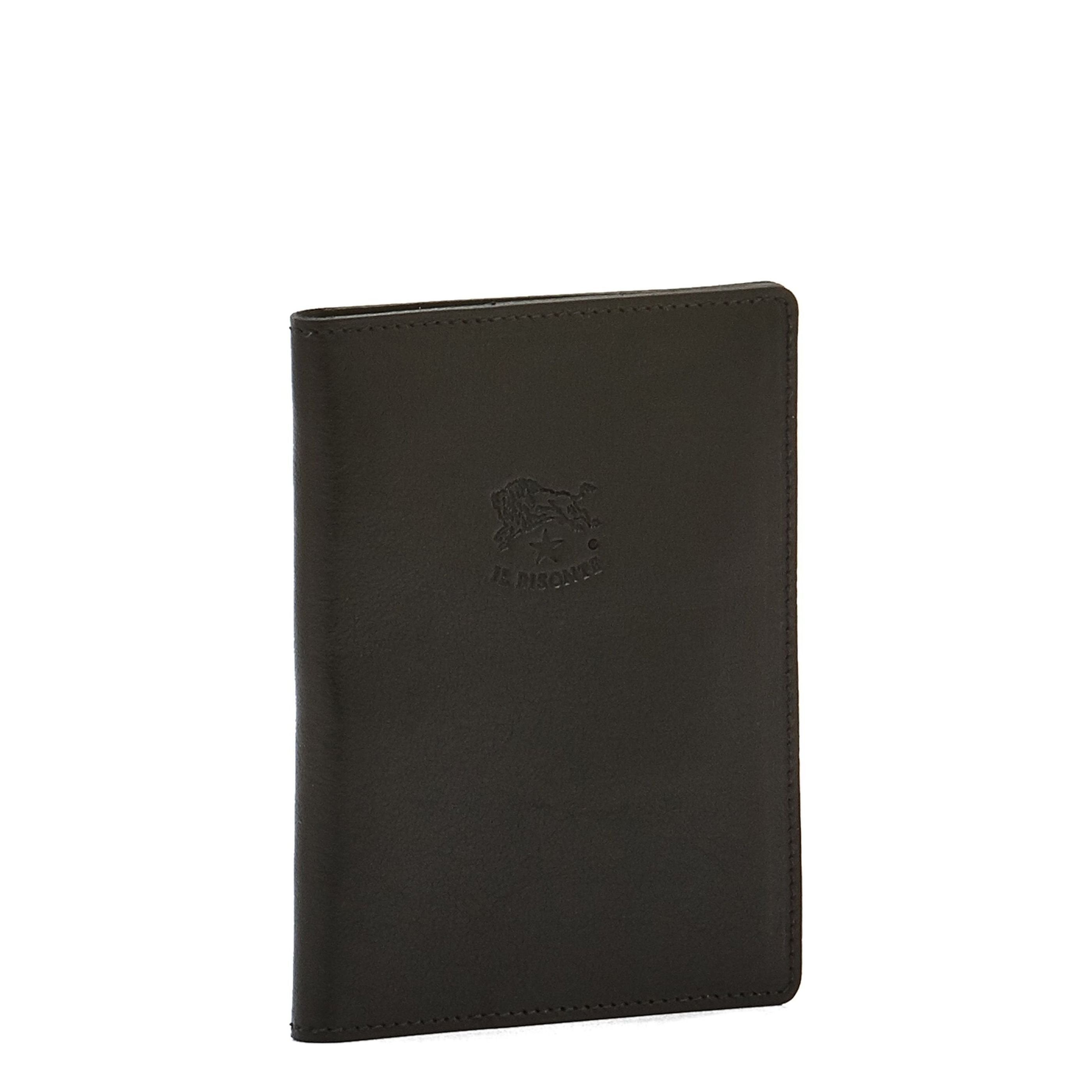 Case in calf leather color black