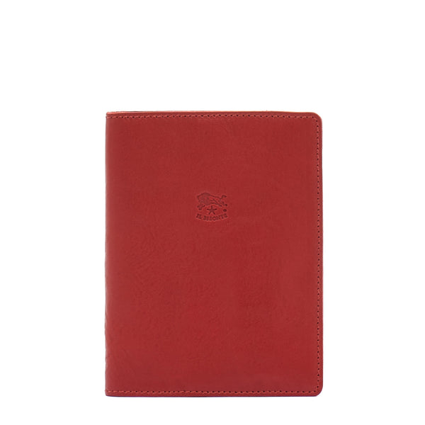 Case in Calf Leather color Red