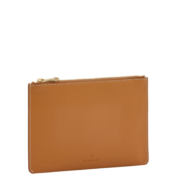 Oliveta | Women's case in leather color natural