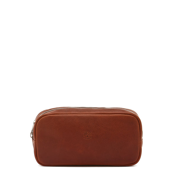 Cestello | Men's Case in Vintage Leather color Sepia