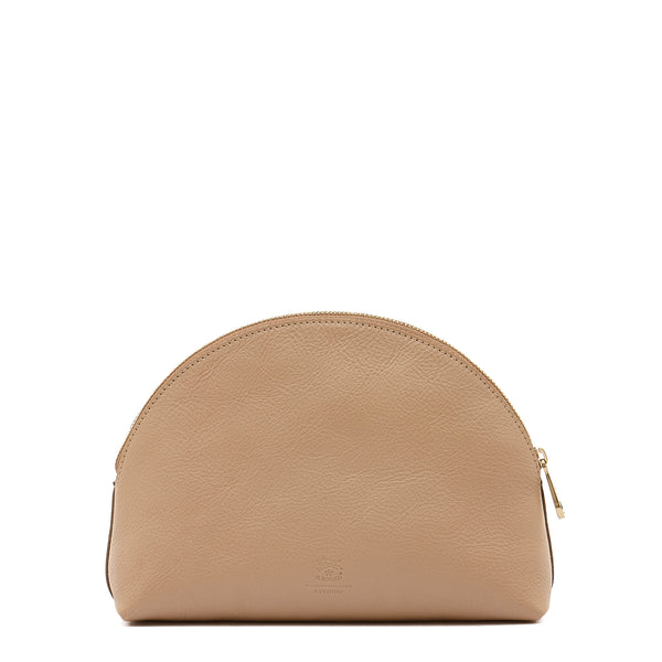 Bigallo | Women's pouch in leather color caffelatte