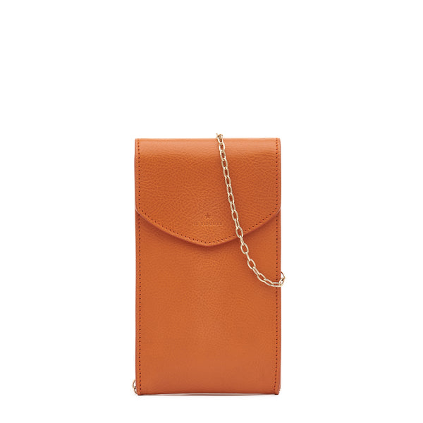 Bigallo | Women's case in leather color caramel