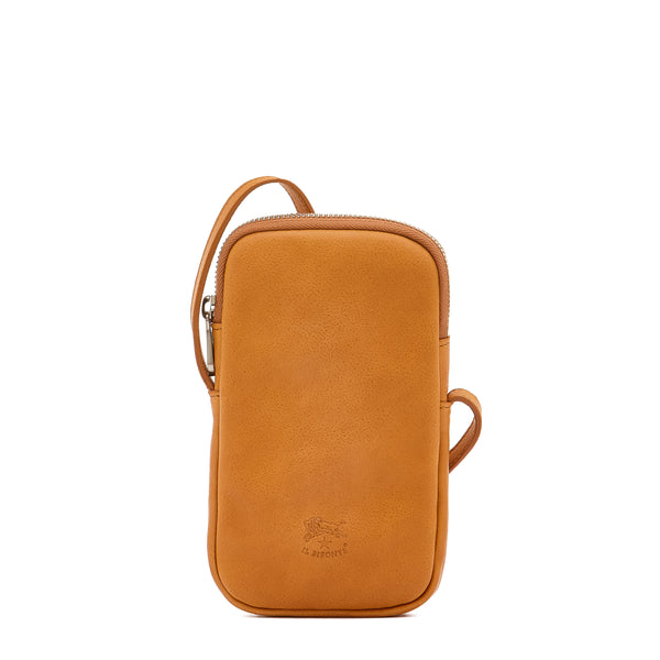 Galileo | Men's case in vintage leather color natural