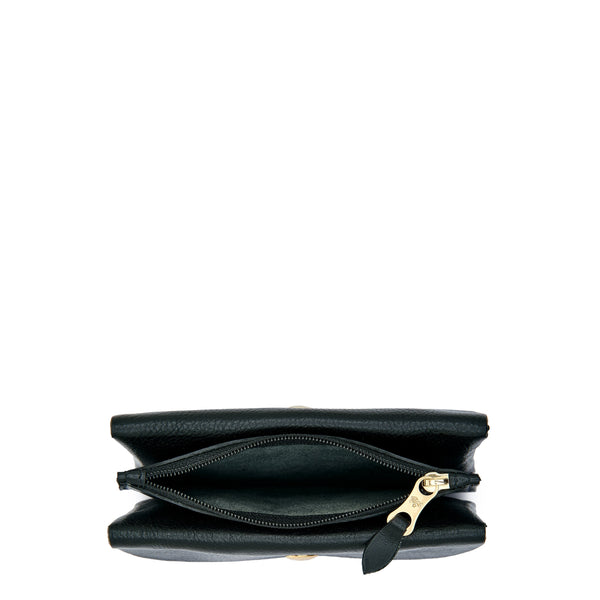 Étui en cuir couleur noir