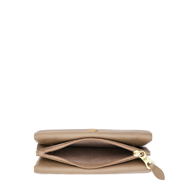 Étui en cuir couleur beige vasari