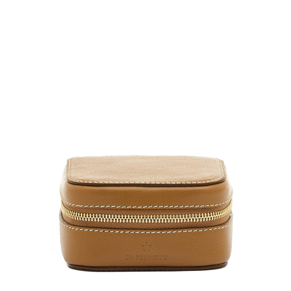 Musa | Women's case in leather color gianduia