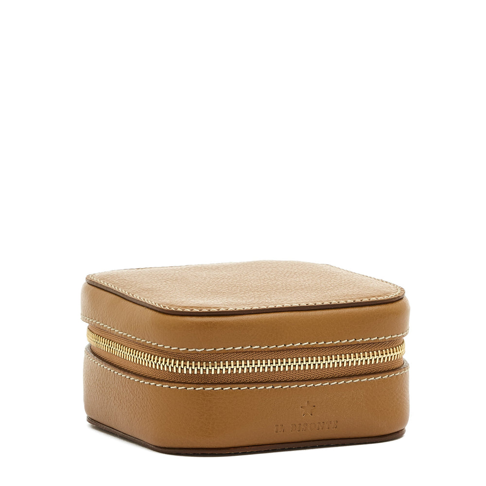 Musa | Women's case in leather color gianduia