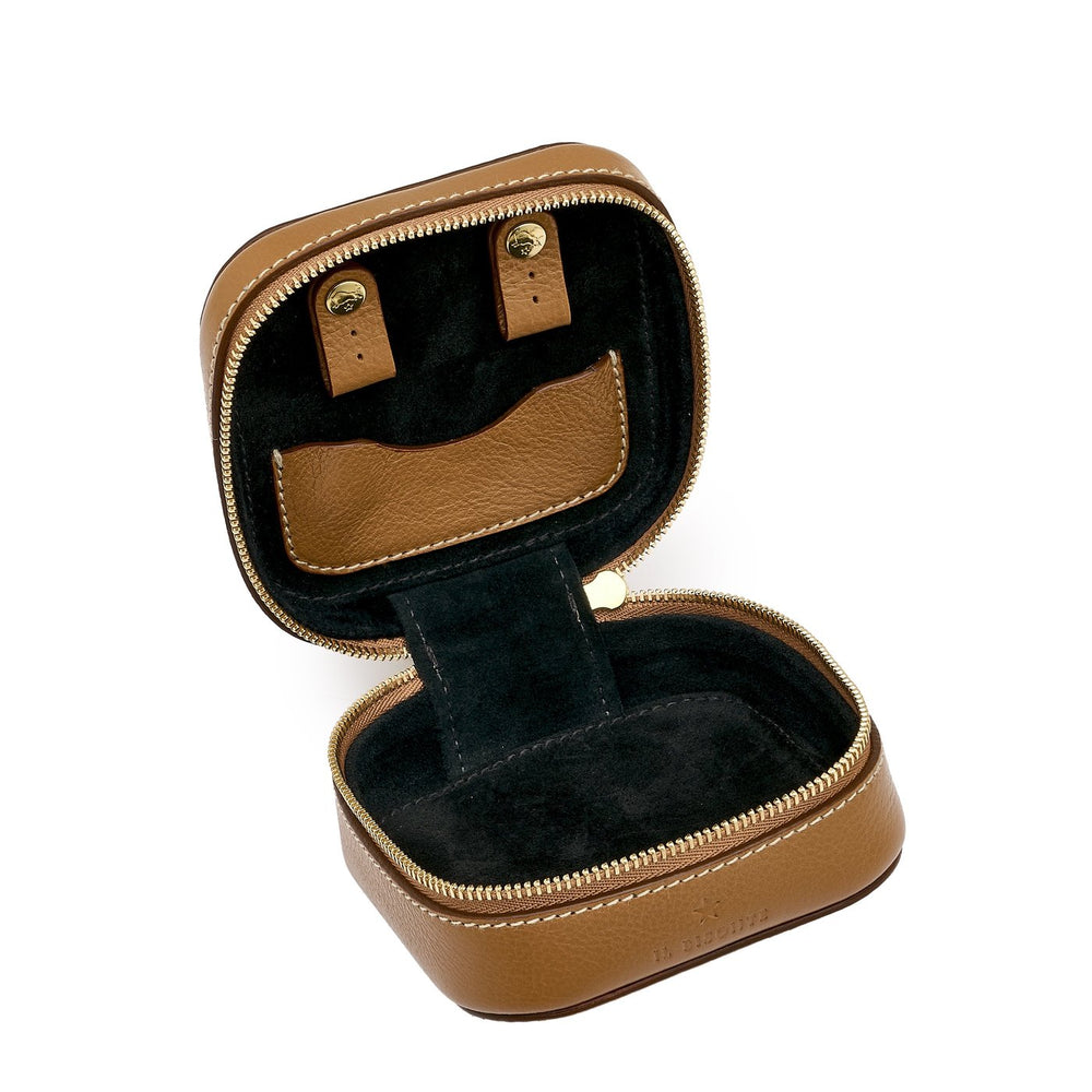 Musa | Women's case in leather color gianduia