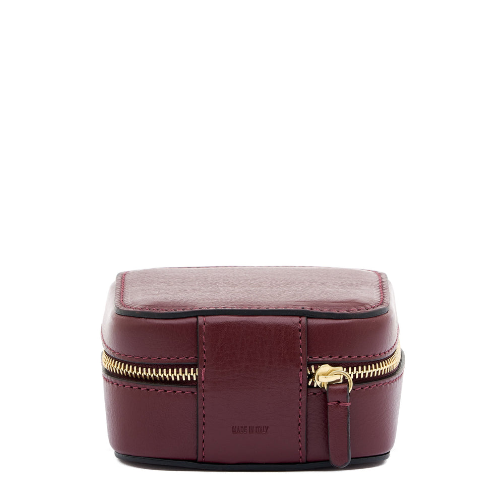 Musa | Boîte à bijoux pour femme  couleur cerise noire