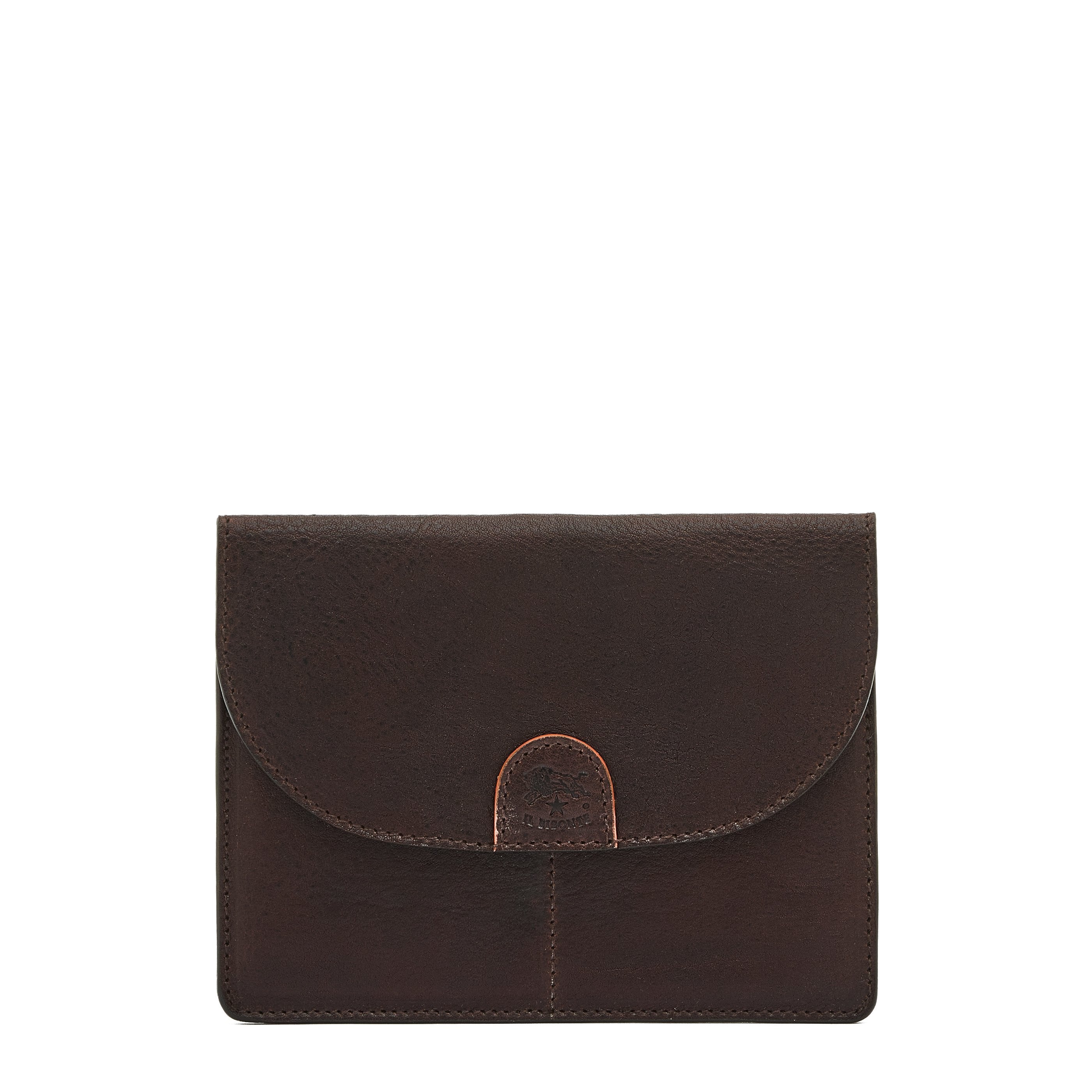 Linea 1990 | Custodia da uomo in pelle invecchiata colore caffe / aragosta