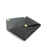 Sovana | Porta carte in pelle colore nero
