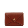 Sovana | Card case in leather color sepia