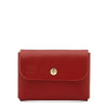 Card Case in Leather color  Ruby Red