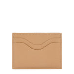 Salina | Card case in leather color caffelatte