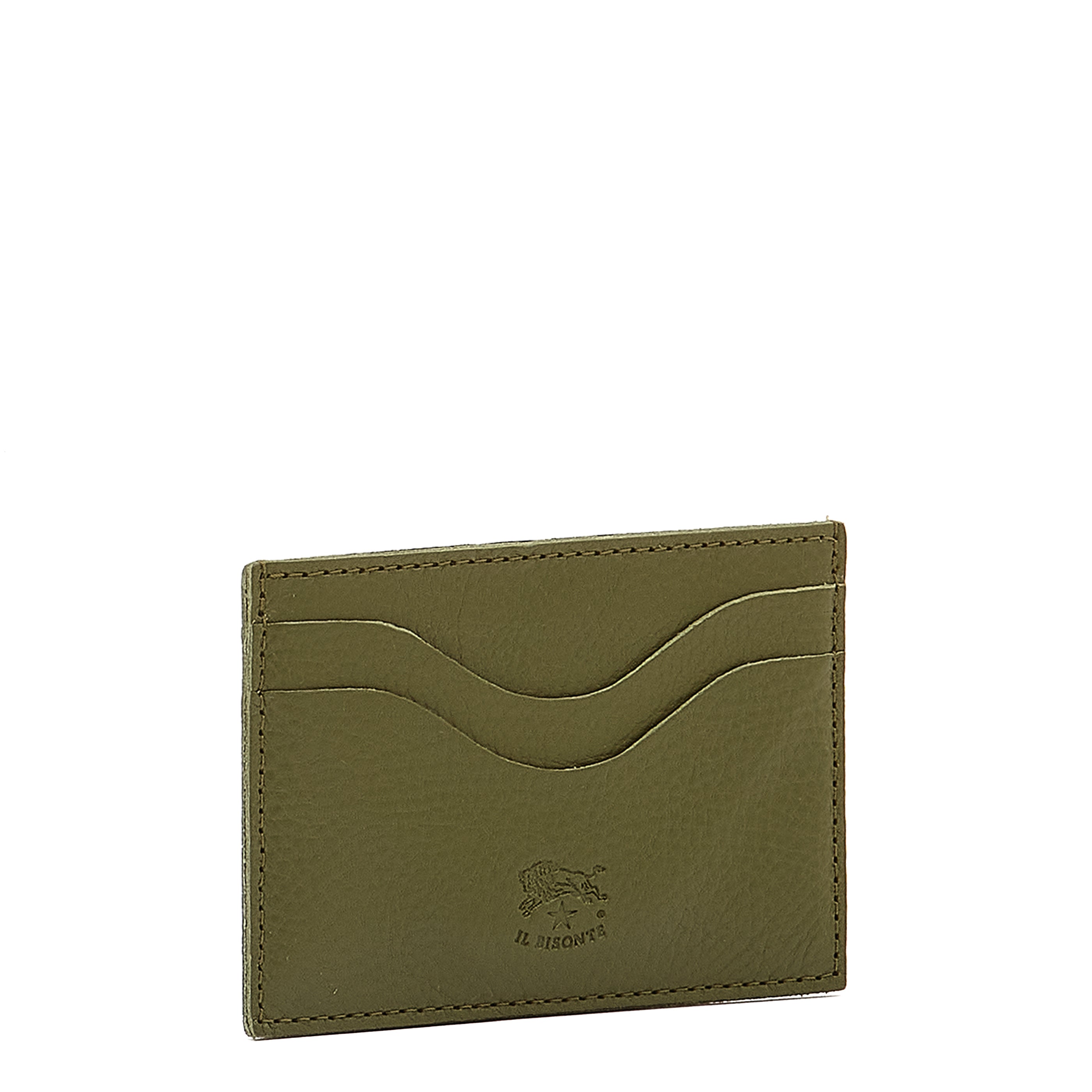 Salina | Card case in leather color cypress