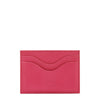 Salina | Card case in leather color azalea