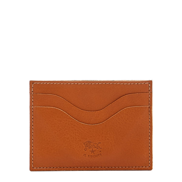 Baratti | Card Case in Leather color Caramel