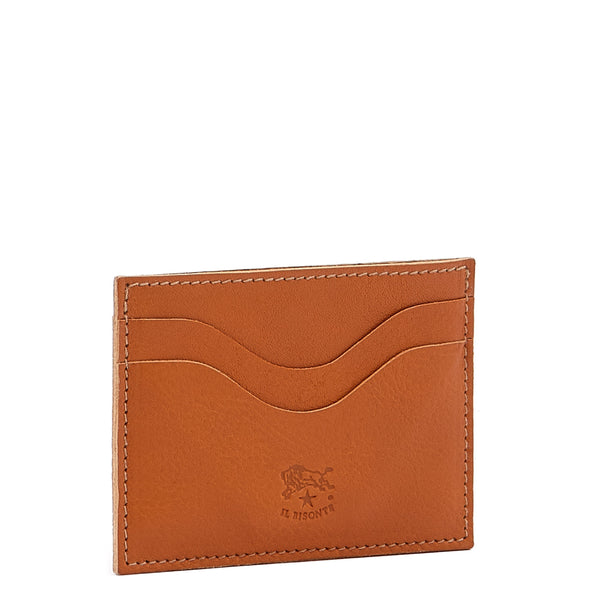 Baratti | Card Case in Leather color Caramel
